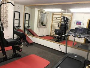 Fitnes oz. oprema za telovadbo v nastanitvi Residence Untermoarhof