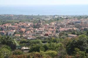 a view of a city from a hill at SOTTO L'EREMO in Aci Catena