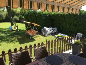 A garden outside ZÁMOR HOLIDAY HOUSE