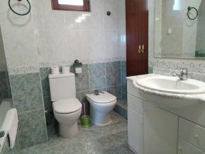 Koupelna v ubytování Casa Placet de Sant Joan Apto