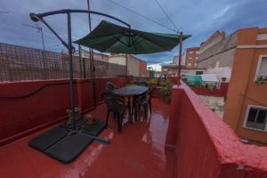 Balkón nebo terasa v ubytování Casa Pueblo Alzira No Compartida