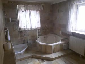 Ein Badezimmer in der Unterkunft Hotel Feiler