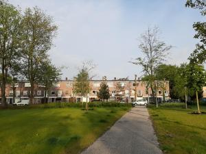 Mi BnB Amsterdam tesisinin dışında bir bahçe