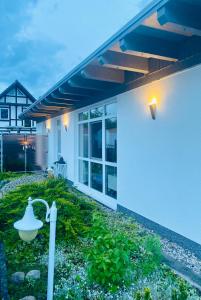 Zahrada ubytování Appartement-Boergerende