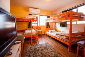 Voodi või voodid majutusasutuse DEER Hostel OSAKA NAMBA toas
