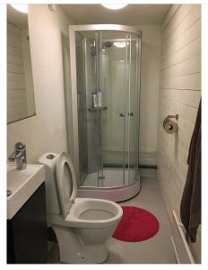 Photo de la galerie de l'établissement Apartment with shared bathroom in central Kiruna 1, à Kiruna