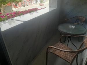 Balkón nebo terasa v ubytování Hotel Usce