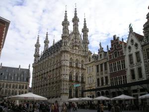 a large building with domes on top of it at Condo Gardens Leuven - Large One Bedroom in Leuven