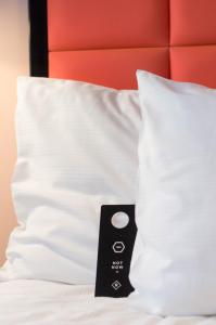 Postel nebo postele na pokoji v ubytování Hotel Rum Budapest