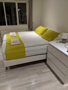 Letto o letti in una camera di Apotek Guesthouse