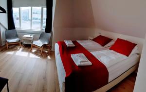 Letto o letti in una camera di Apotek Guesthouse