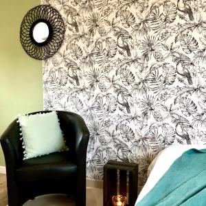 Posezení v ubytování Résidence « Au passage coloré »