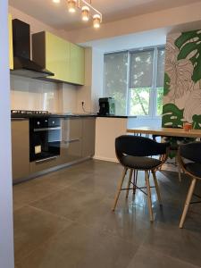 Køkken eller tekøkken på Mery Luxury Apartment + 18 billeder