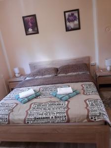 Postel nebo postele na pokoji v ubytování Rooms Luka
