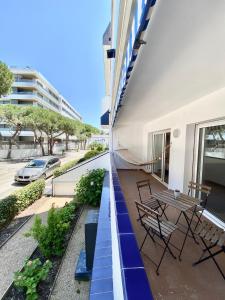 En balkon eller terrasse på Habitat Barcelona Apartment