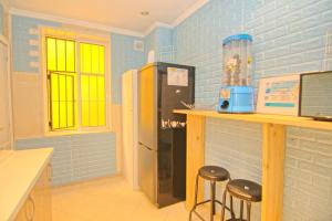 Kuchyň nebo kuchyňský kout v ubytování Balcony & Room Malaga centro