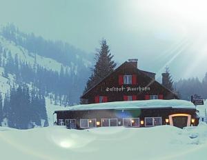 Gasthof Auerhahn durante l'inverno