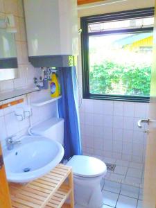 Koupelna v ubytování Wellness Chalet Nr 8