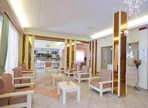 A seating area at Hotel Fernanda