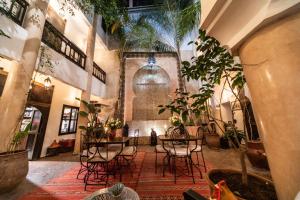 Patio nebo venkovní prostory v ubytování Riad Mur Akush