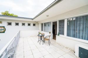 Balkón alebo terasa v ubytovaní Siesta Sziget - Balaton-parti Apartmanok