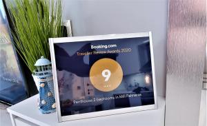 Certyfikat, podpis lub inny dokument wystawiony w obiekcie Penthouse 2 bedrooms in Mil Palmeras