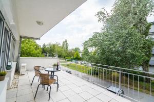 Balkón alebo terasa v ubytovaní Siesta Sziget - Balaton-parti Apartmanok