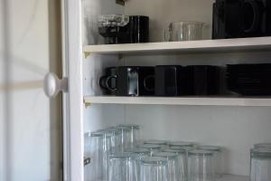 Kuchyň nebo kuchyňský kout v ubytování Chalet Den Keibilk