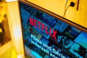 TV a/nebo společenská místnost v ubytování Ferienwohnung Einbeck FeWo B Nolte