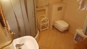 Koupelna v ubytování U Wojciecha