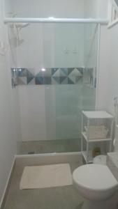 Koupelna v ubytování Angra - Apto Pé na Areia - Bracuhy
