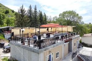Nespecifikovaný výhled na hory nebo výhled na hory při pohledu z apartmánu