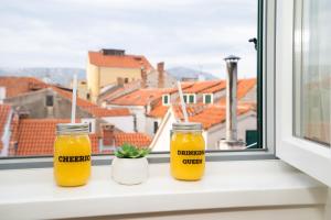Balkón nebo terasa v ubytování FantAttic Apartments Split Old Town