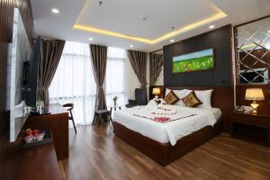 Ένα ή περισσότερα κρεβάτια σε δωμάτιο στο Nagila Boutique Hotel
