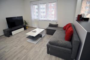 TV a/nebo společenská místnost v ubytování Apartmán Zuzka