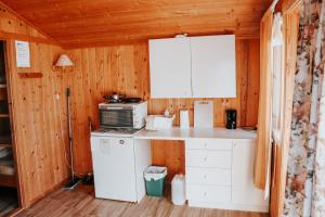 Кухня или мини-кухня в Lyngmo Hytter
