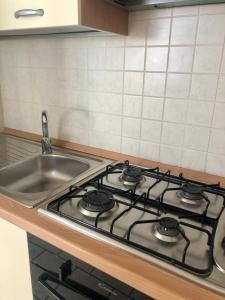 Кухня или мини-кухня в CasaPescoluse
