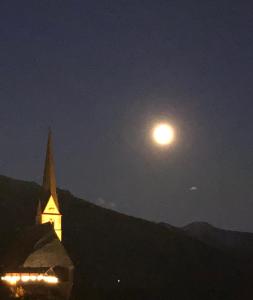 Widok na góry z tego pensjonatu