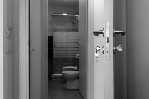 A bathroom at Suite Eleven