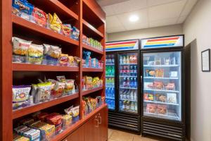 a store filled with lots of food and drinks at La Quinta by Wyndham Rifle in Rifle