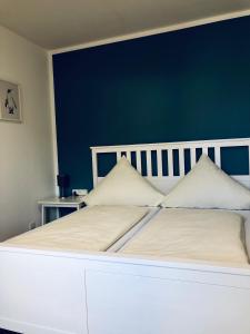 
Ein Bett oder Betten in einem Zimmer der Unterkunft Gasthaus Stammbaum
