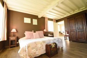 Postel nebo postele na pokoji v ubytování Hotel Ter Polders