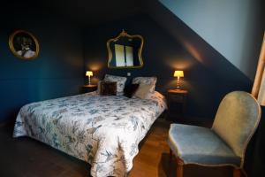 Postel nebo postele na pokoji v ubytování Hotel Ter Polders