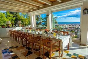 Restaurace v ubytování Villa Guadalupe