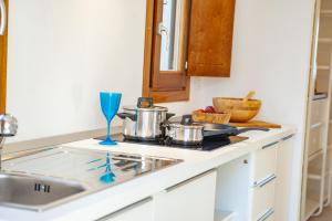 Kjøkken eller kjøkkenkrok på Baglio La Riserva