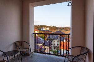 Balkon oz. terasa v nastanitvi Top Rest - Vila Borova