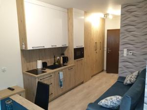 Ett kök eller pentry på Apartament u Brydzi Apartt99
