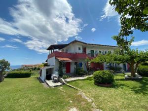 Zahrada ubytování Marianna Sea View Afitos