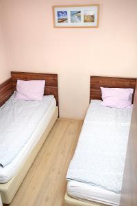 Posteľ alebo postele v izbe v ubytovaní Amber House