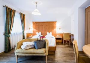 Posezení v ubytování Garni Hotel Mezdi